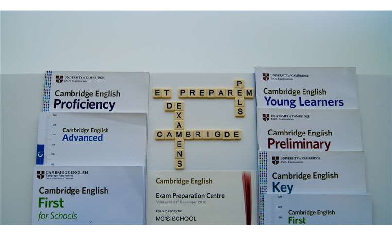 Centre preparador d'exàmens oficials de Cambdrigde: KET, PET, FIRST, ADVANCED i PROFICIENCY